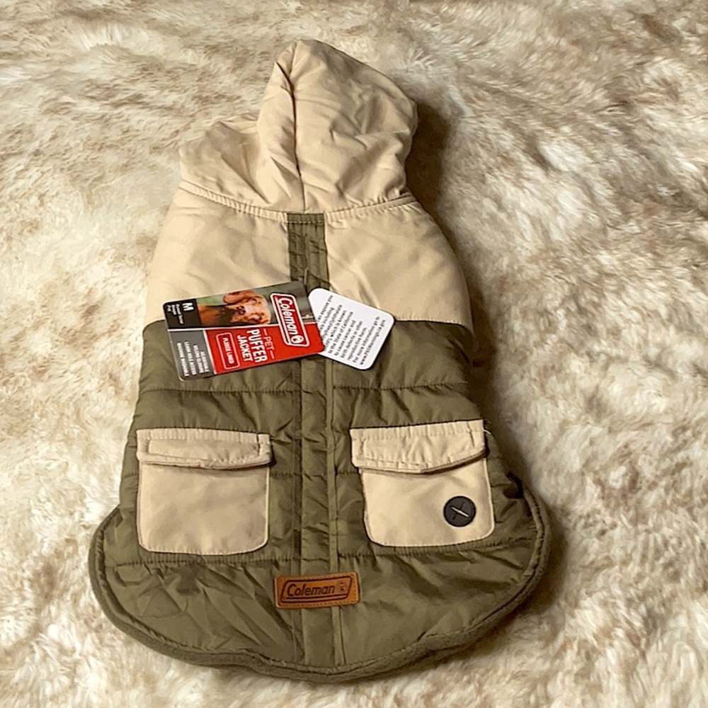 Pet PufferJacket by Coleman sz MED